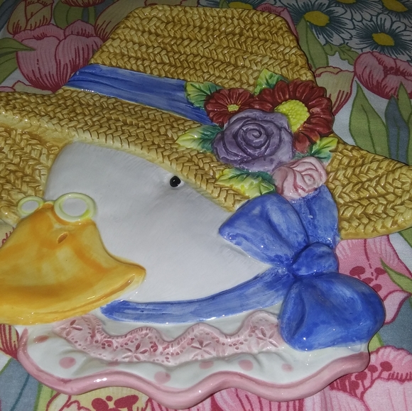Vtg. Friz And Floyd Mother Goose Style Plate - Picture 2 of 4